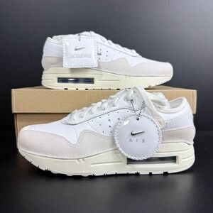 Nike Air Max 1 Jacquemus '86 Womens Size 8.5 Men's 7 Summit White Luxury HM6690